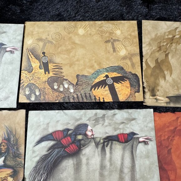 Frank Howell Images Tree Free Greetings Card Set Of 6 - Picture 9 of 10